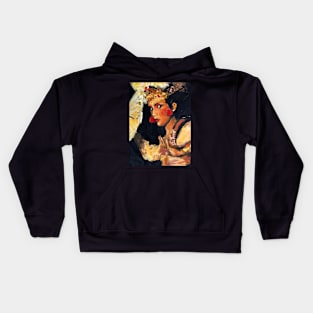 Legong Dancer Kids Hoodie